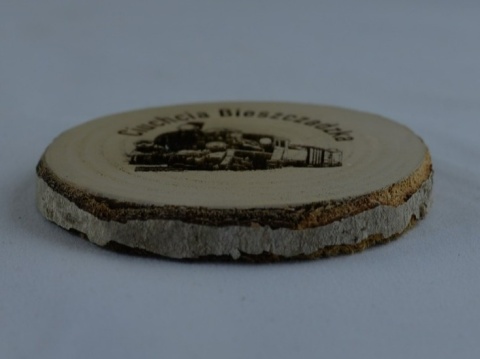 Zestaw 4 magnesów Ciuchcia Bieszczadzka